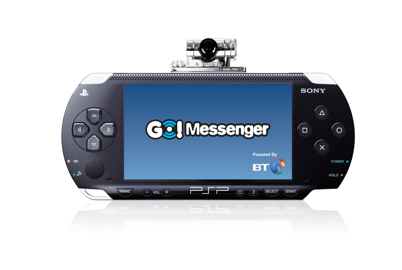 PSP için sesli ve görüntülü sohbet, hızlı mesajlaşma