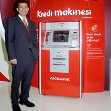 Akbank’tan bir ilk: Kredi Makinesi