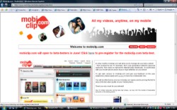 Yeni web video platformu Mobiclip