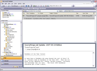 Trend Micro’dan e-posta arşivleme çözümü: Message Archiver Trend Micro’dan e-posta arşivleme çözümü: Message Archiver