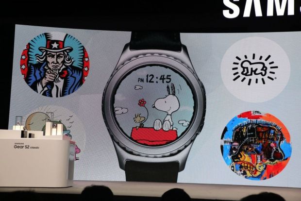 samsung gear s2 snoopy