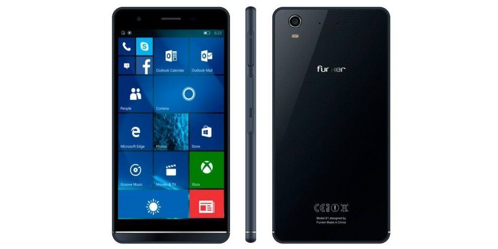 funker windows 10 mobile w5.5 pro