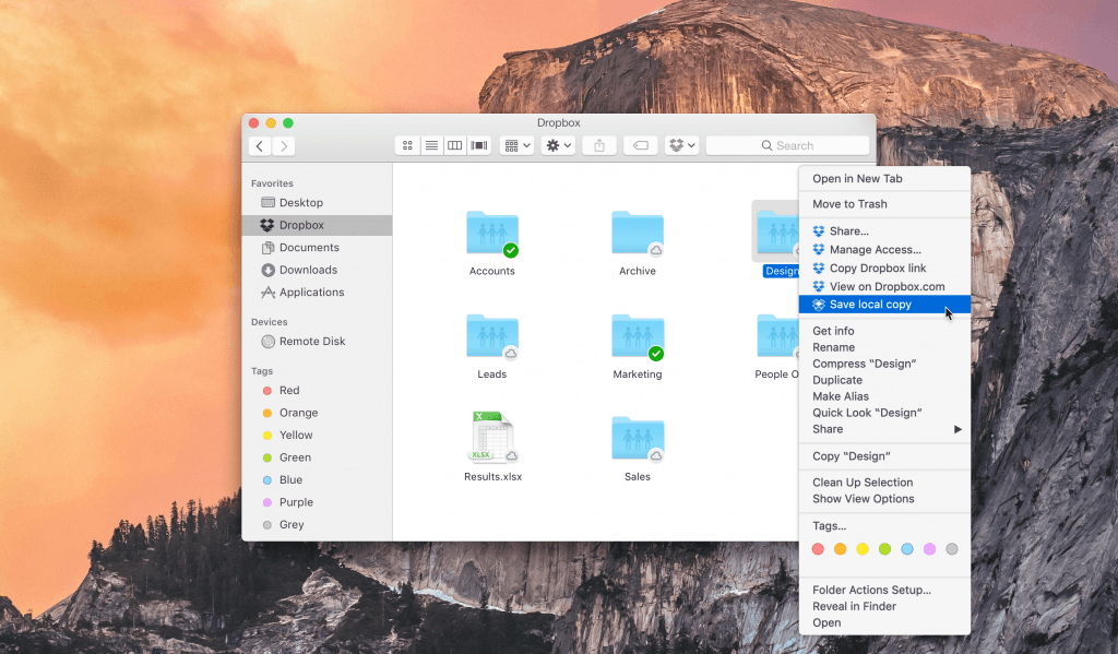 dropbox bulut project infinite