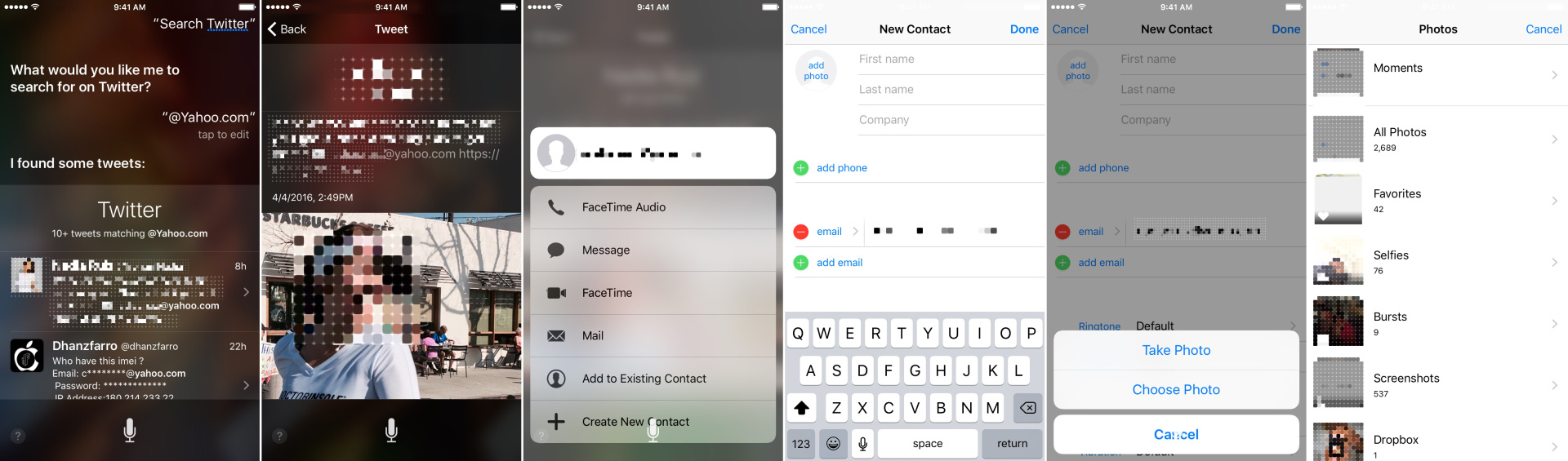 iphone 6s kilit ekranı açığı