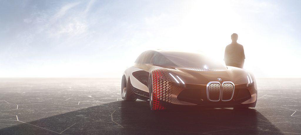 bmw surucusuz otomobil i next