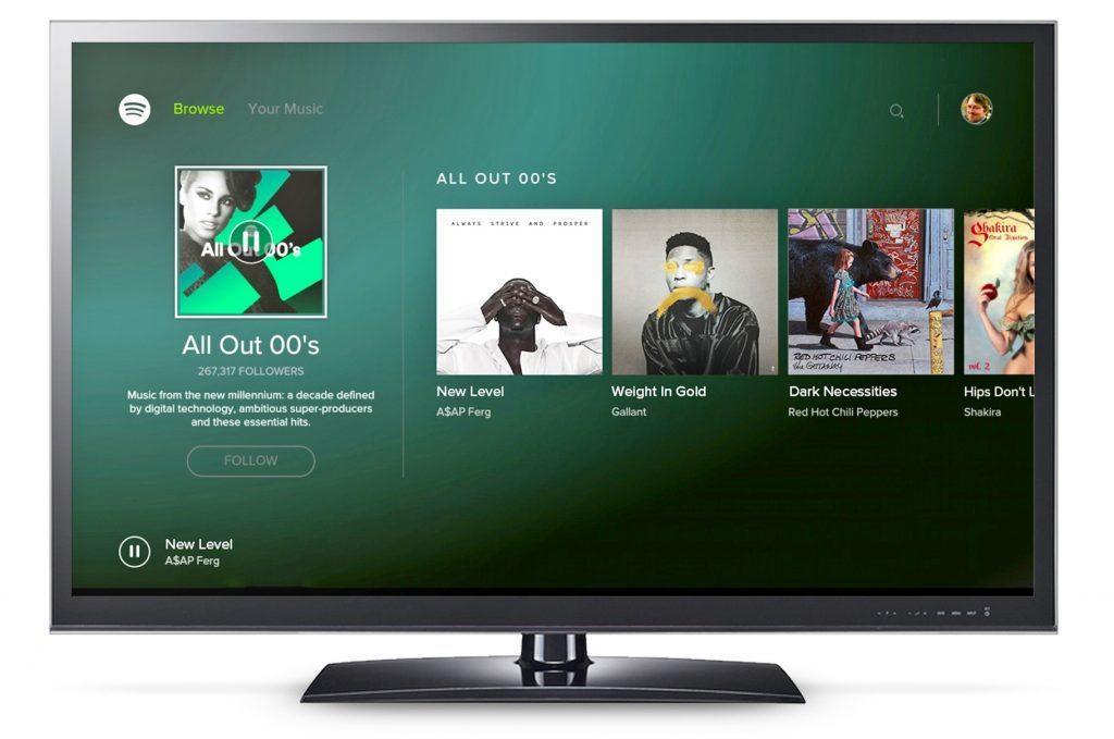 spotify android tv