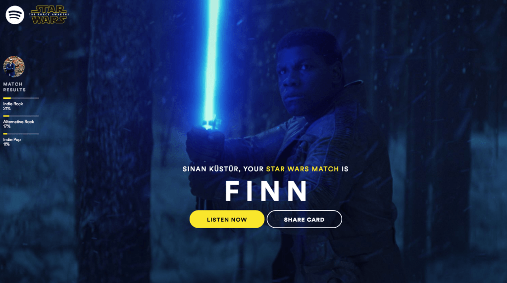 spotify star wars