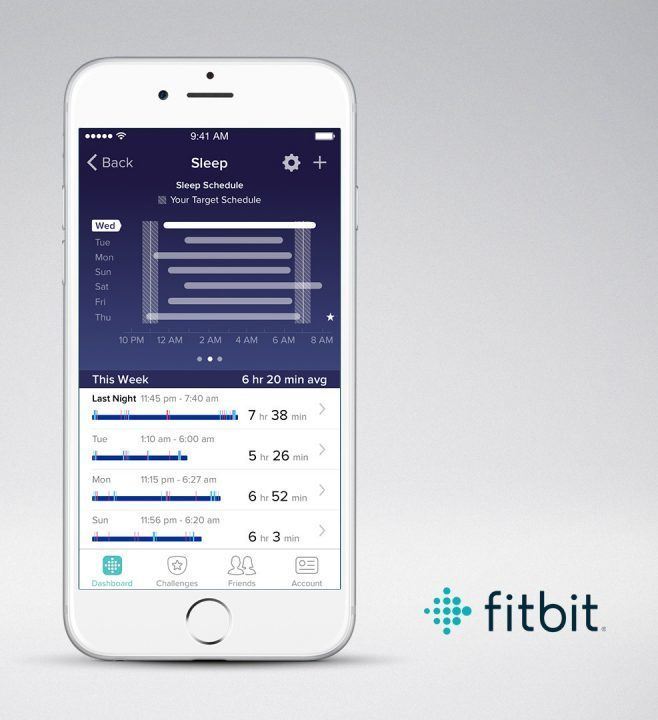 fitbit sleep schedule