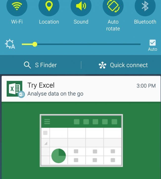 microsoft android reklam