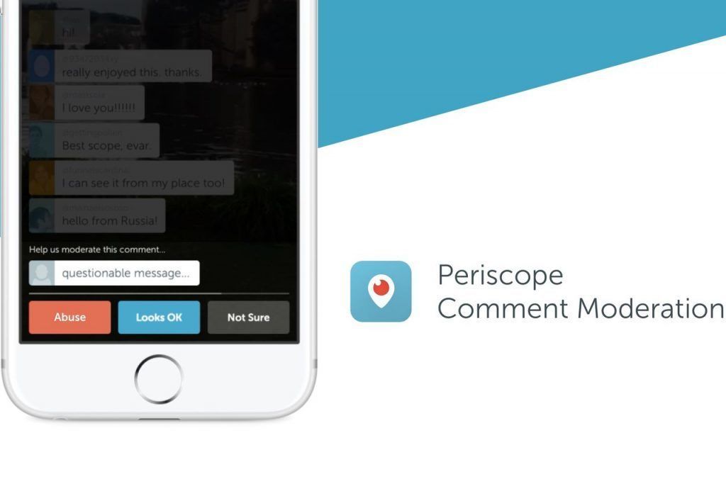 periscope yorum denetimi