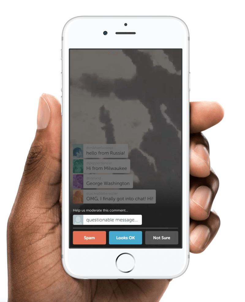 periscope yorum denetimi