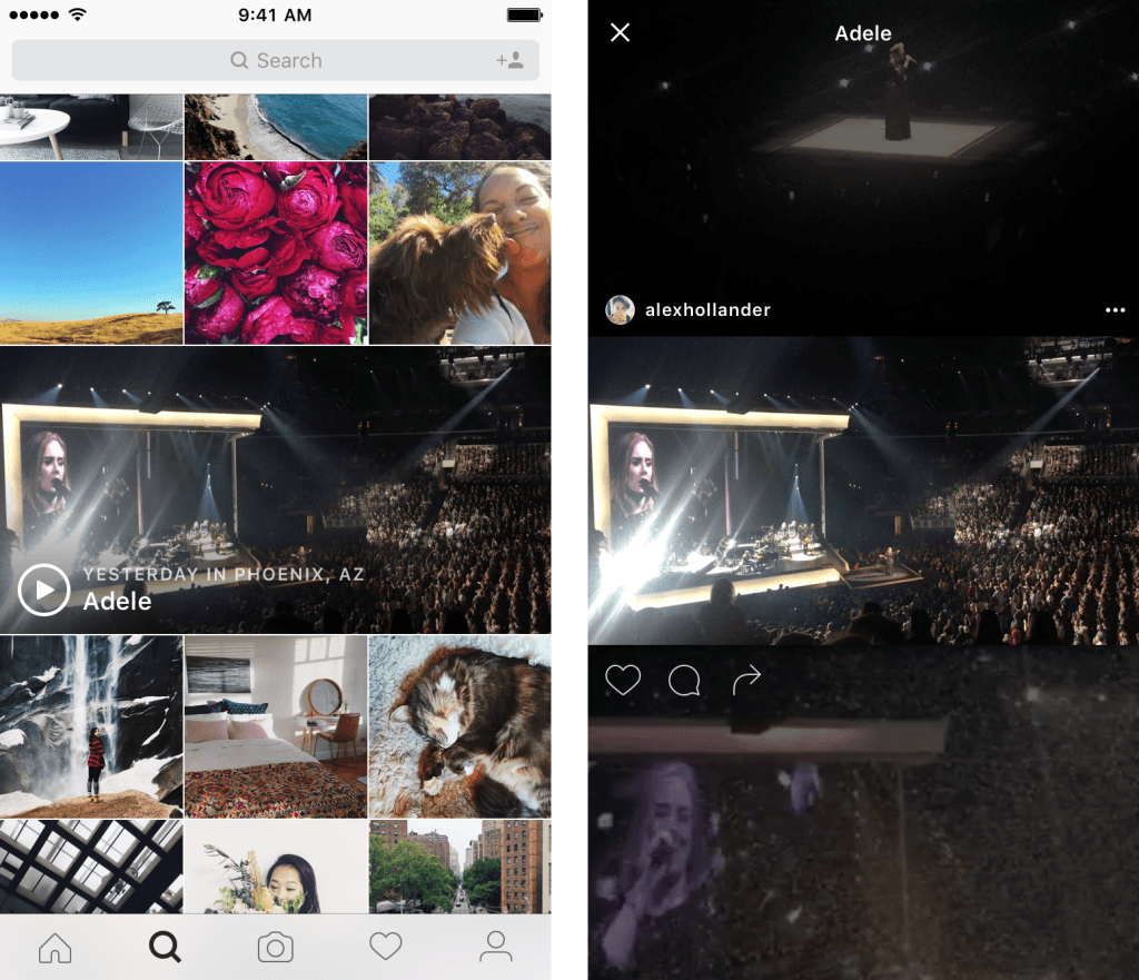 instagram kesfet etkinlik