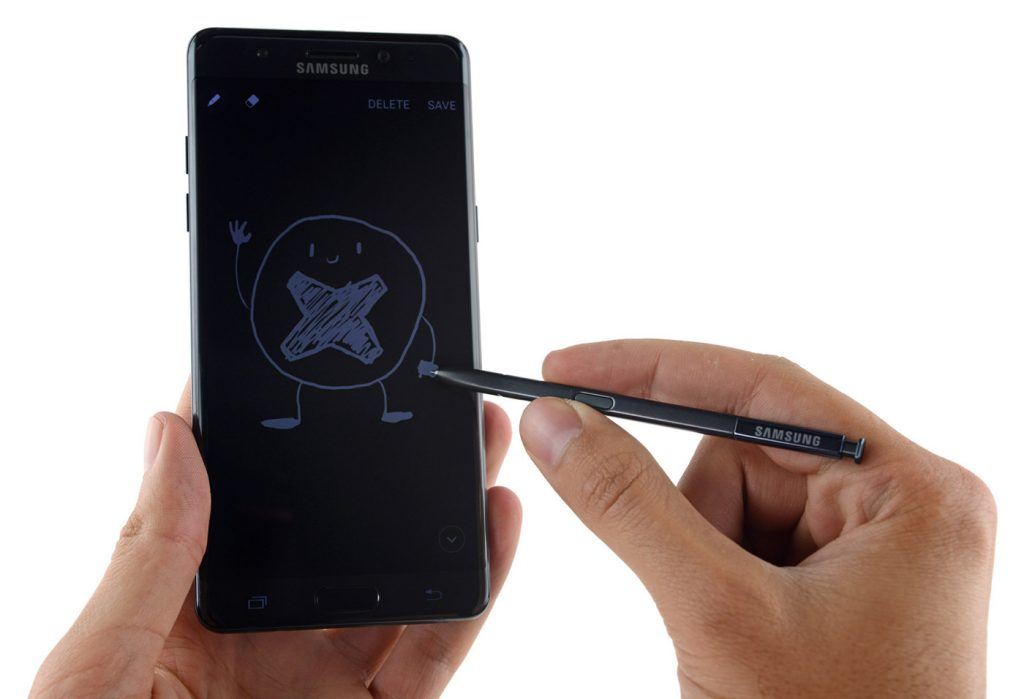 samsung galaxy note 7 ifixit