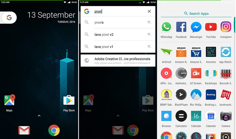pixel launcher