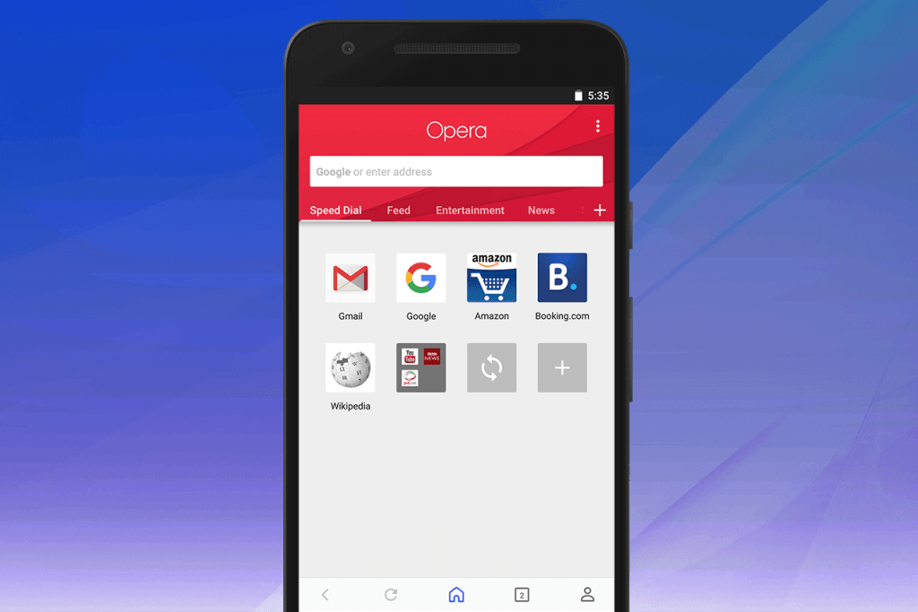 opera android yeni tasarim