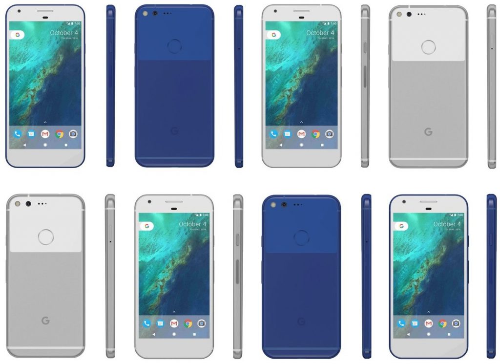 google pixel mavi