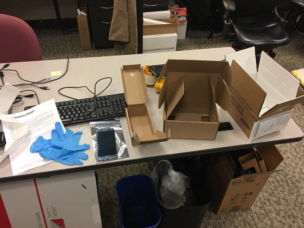 samsung galaxy note 7 iade kutusu