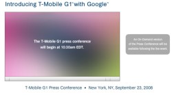 T1 Mobile with Google: İlk Android telefonu tanıtılıyor