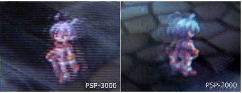 PSP 3000'deki ekran problemi "rahatsız edici"