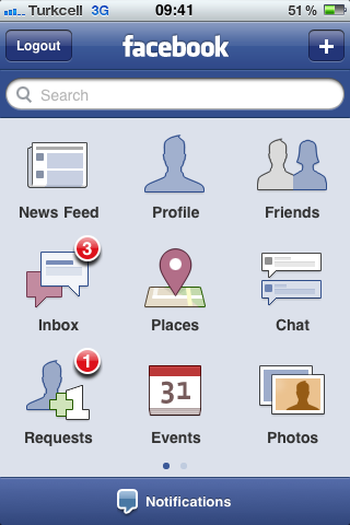 Facebook Places ile konum tabanlı servislere de el attı
