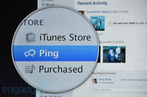 Apple iTunes 10'u Ping sosyal ağı ile birlikte sunuyor