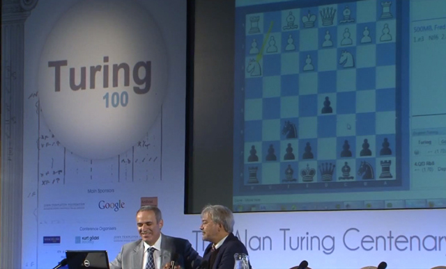 Gary Kasparov Alan Turing tarafından 60 yıl önce yazılmış satranç programı ile karşılaştı