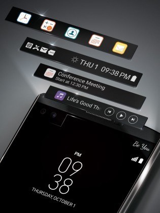 LG V10 çift ekran ve çift ön kamerayla geliyor