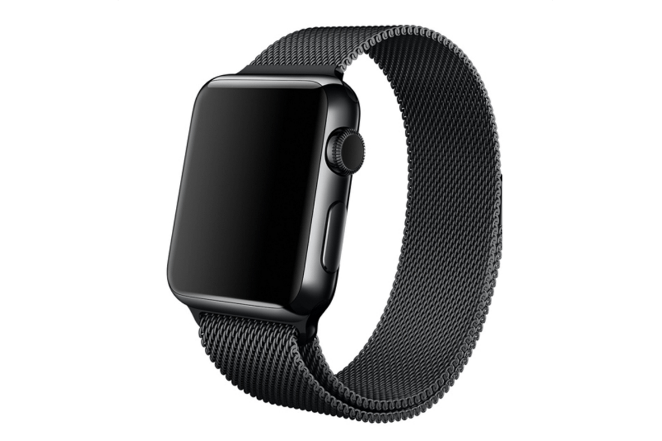Часы apple watch черные. Ремешок Эппл вотч Миланская петля. Часы Эппл вотч черные. Ремешок Миланская петля для Apple watch. Ремешки для Apple watch 3 38мм.