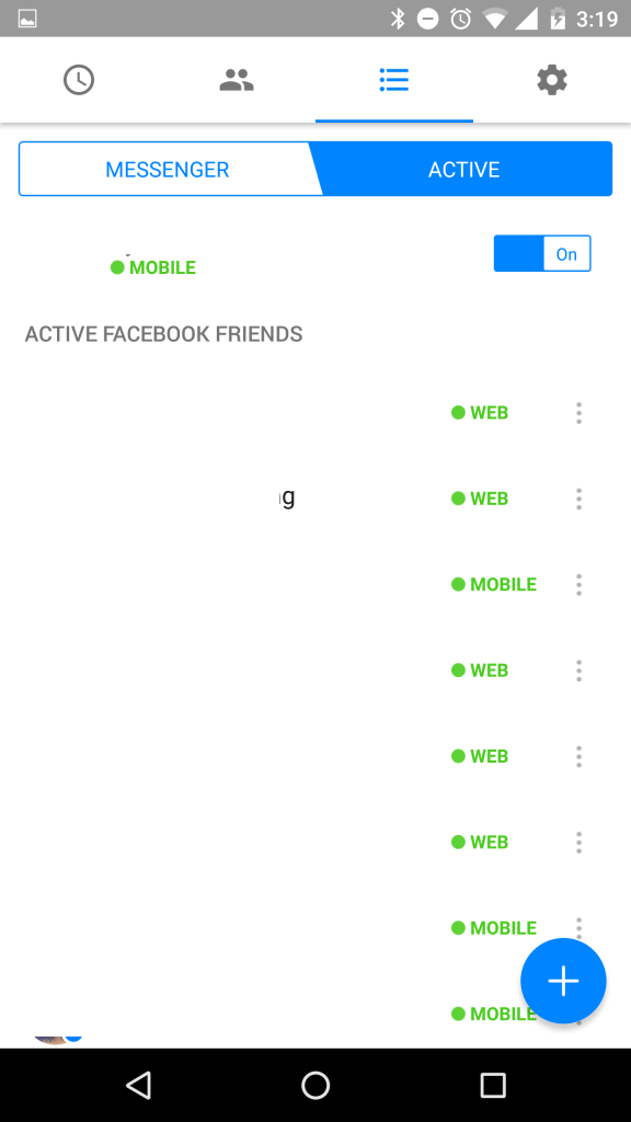 facebook messenger android