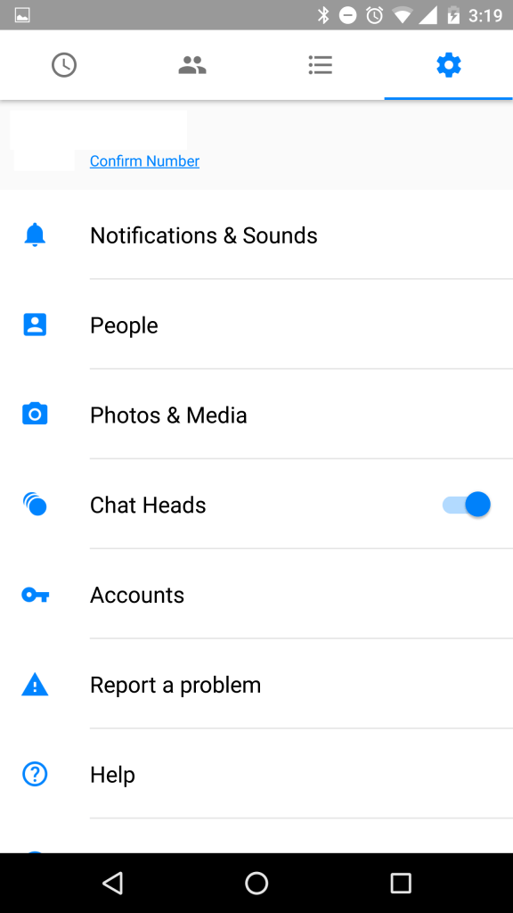 facebook messenger android