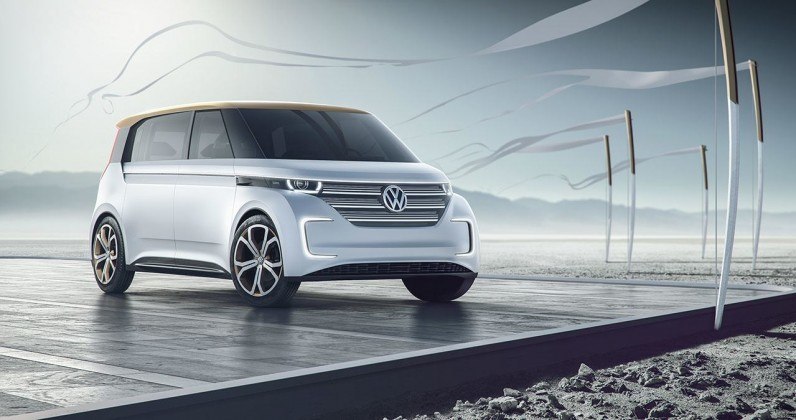 Volkswagen elektrikli minivan konsepti BUDD-e'yi CES'te sergiliyor