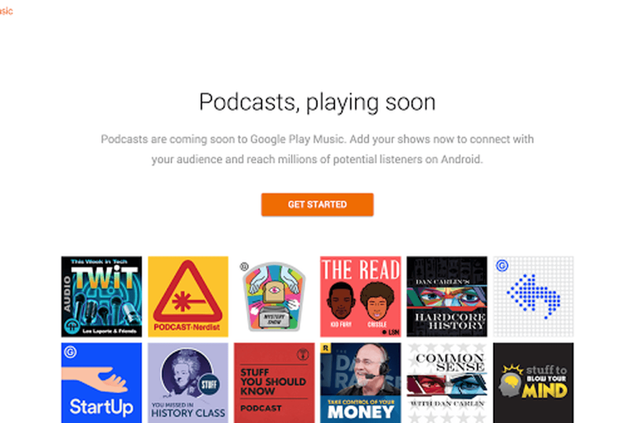 google play podcast