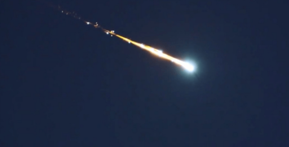 meteor düsmesi (NASA)