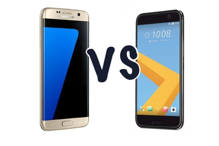 HTC 10 ve Samsung Galaxy S7 edge karşı karşıya