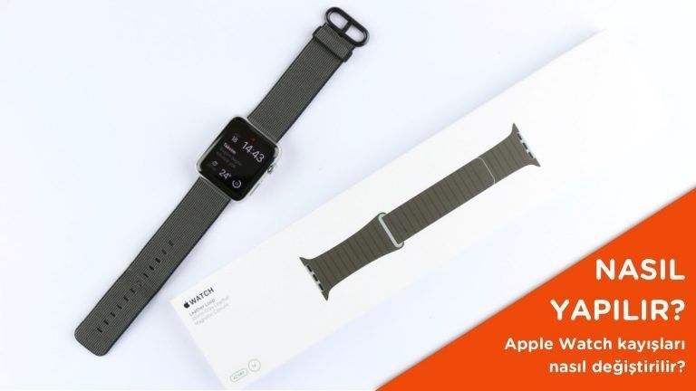 Apple Watch kayışları nasıl değiştirilir? – Video Apple Watch kayışları nasıl değiştirilir? – Video