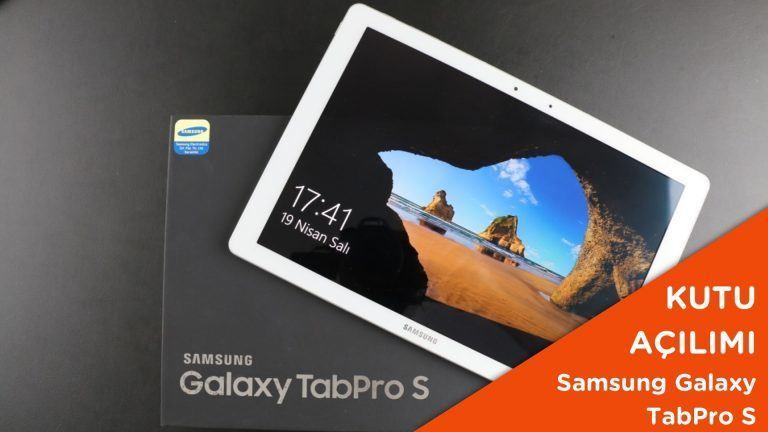 Video: Samsung Galaxy TabPro S Kutusundan Çıkıyor Video: Samsung Galaxy TabPro S Kutusundan Çıkıyor