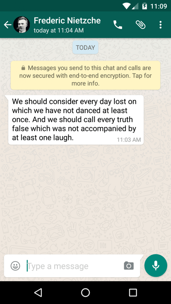 whatsapp uctan uca sifreleme
