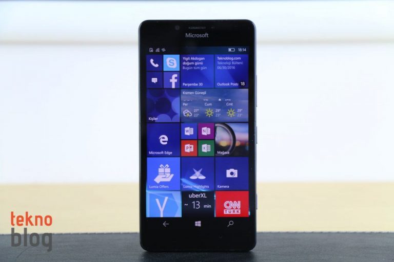 Microsoft Lumia 950 İncelemesi Microsoft Lumia 950 İncelemesi