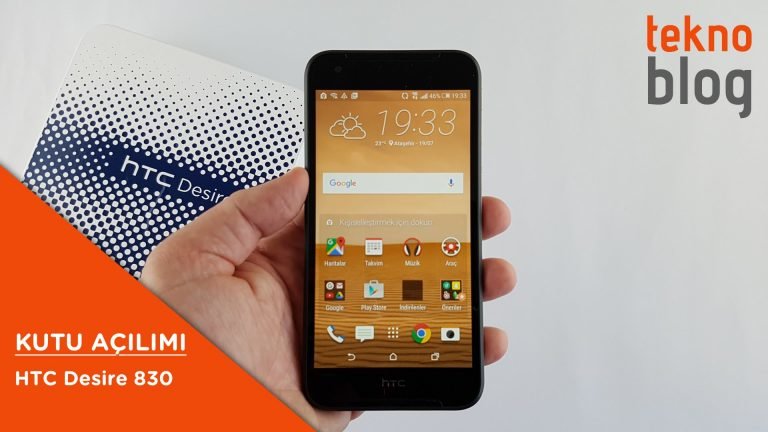 Video: HTC Desire 830 Kutusundan Çıkıyor Video: HTC Desire 830 Kutusundan Çıkıyor