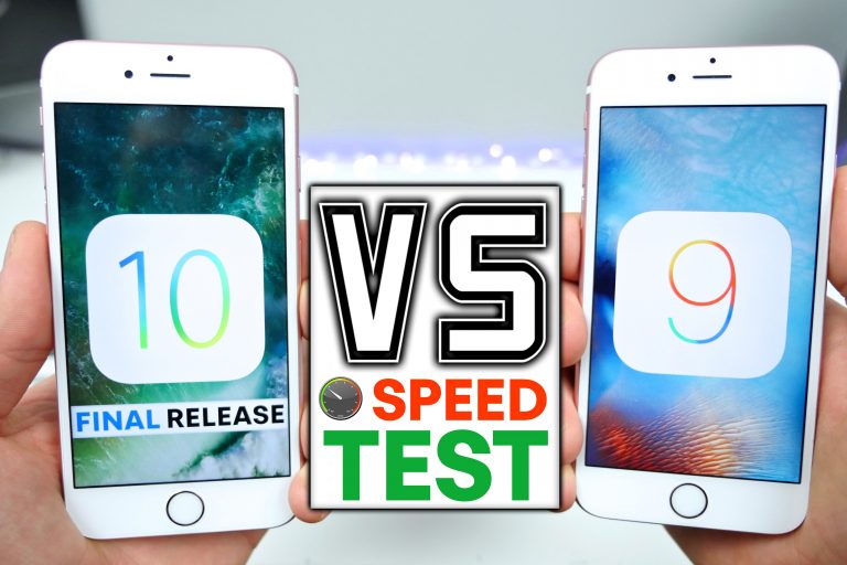 iOS 10 vs. iOS 9.3.5: Video hangisinin hızlı olduğunu gösteriyor iOS 10 vs. iOS 9.3.5: Video hangisinin hızlı olduğunu gösteriyor