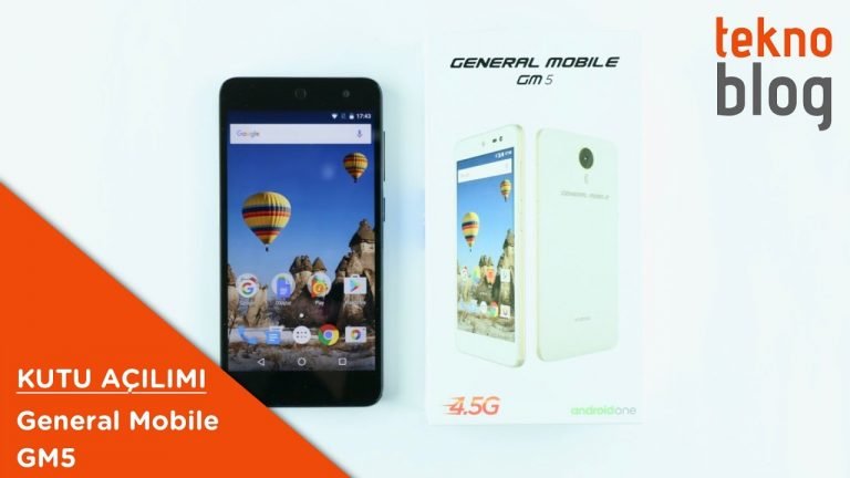 Video: General Mobile GM 5 Kutusundan Çıkıyor Video: General Mobile GM 5 Kutusundan Çıkıyor