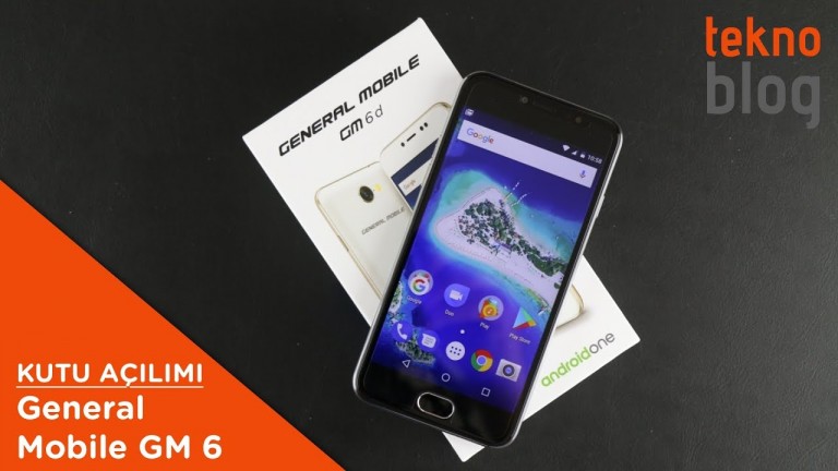 Video: General Mobile GM 6 Kutusundan Çıkıyor Video: General Mobile GM 6 Kutusundan Çıkıyor