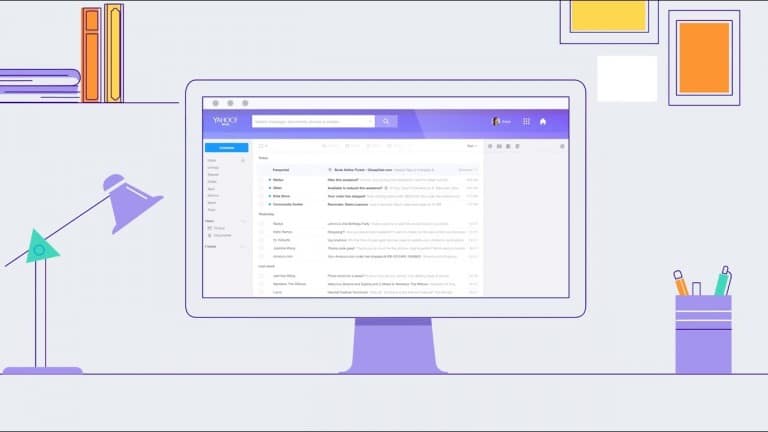 Yahoo Mail yeni tasarımı ve Pro seçeneğiyle kullanımda Yahoo Mail yeni tasarımı ve Pro seçeneğiyle kullanımda
