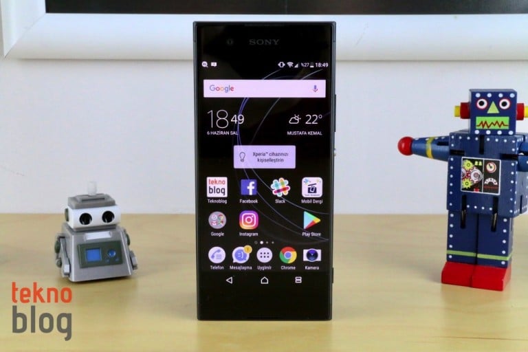 Sony Xperia XA1 İncelemesi Sony Xperia XA1 İncelemesi
