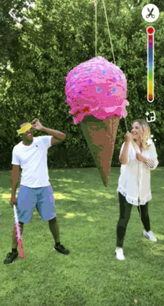 snapchat guncelleme renk fircasi