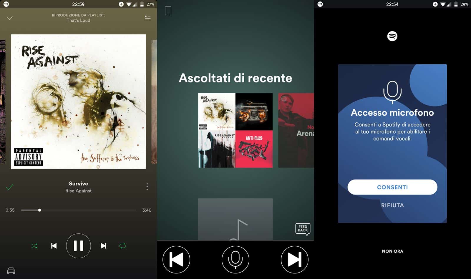 spotify sürüş modu
