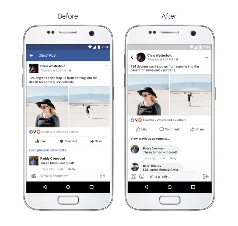 Facebook Haber Kaynağı tasarımında küçük değişikler gerçekleştirdi