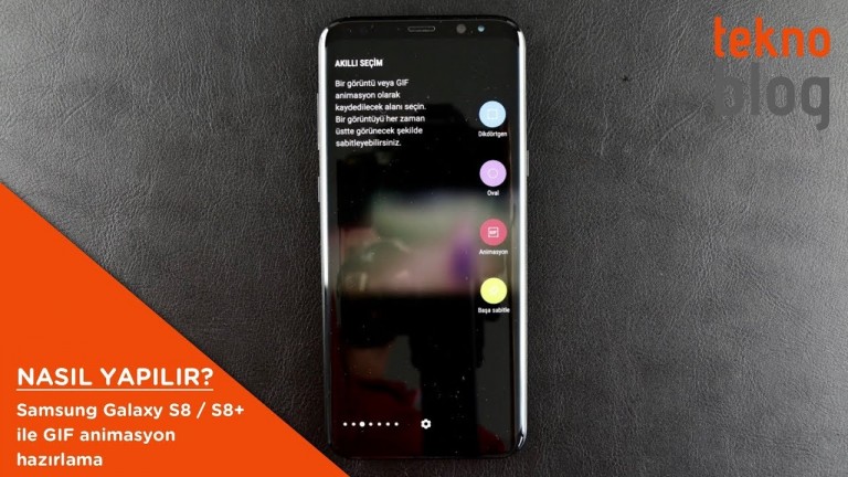 Samsung Galaxy S8 veya S8+’da GIF animasyon nasıl hazırlanır? Samsung Galaxy S8 veya S8+’da GIF animasyon nasıl hazırlanır?