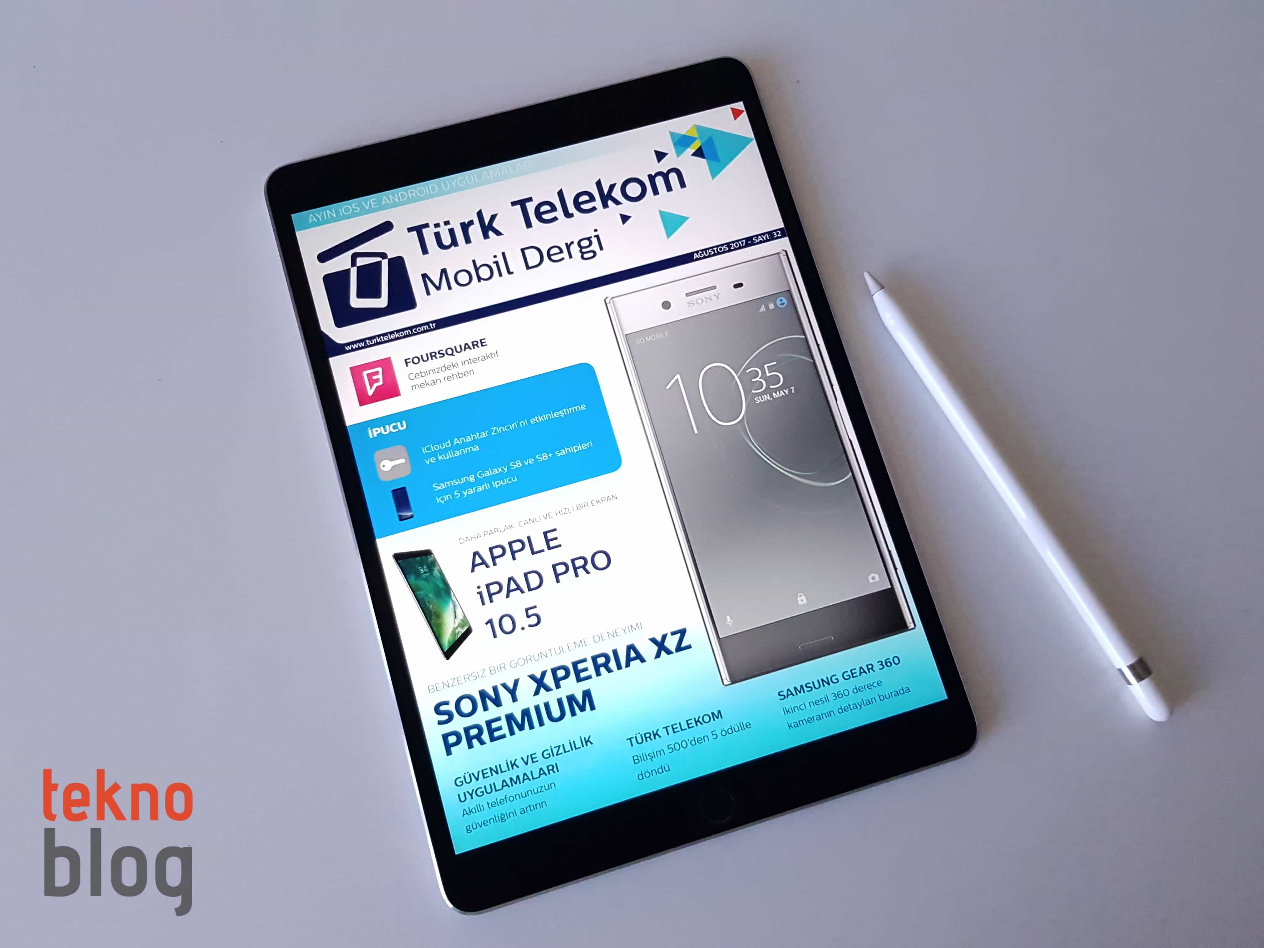 Türk Telekom Mobil Dergi Ağustos 2017 sayısı yayında