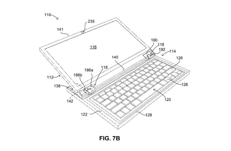 Google Pixelbook için motorlu ekran teknolojisi patentinden yararlanabilir